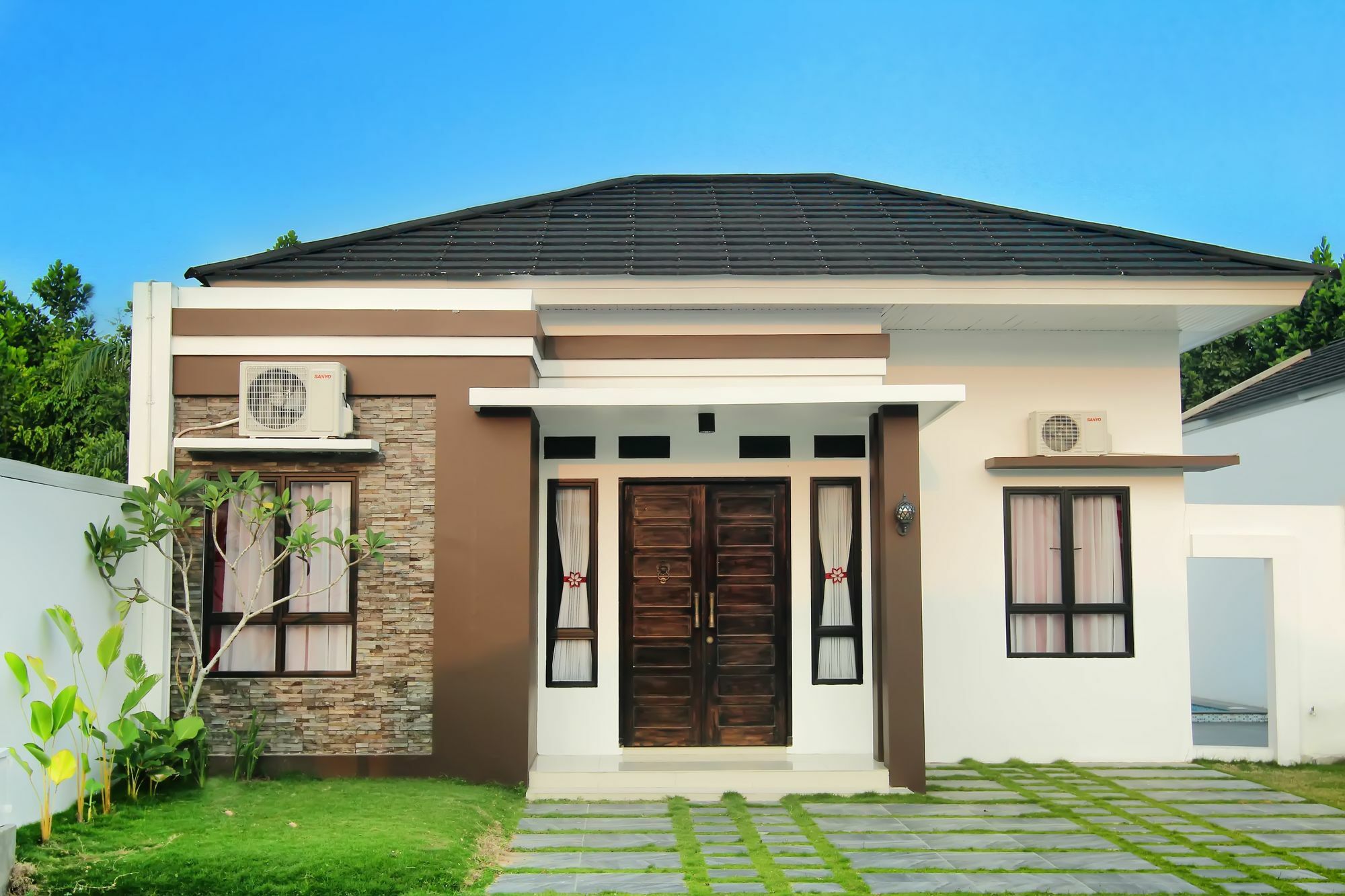 The Baliview Luxury Villas & Resto Pekanbaru Exterior photo