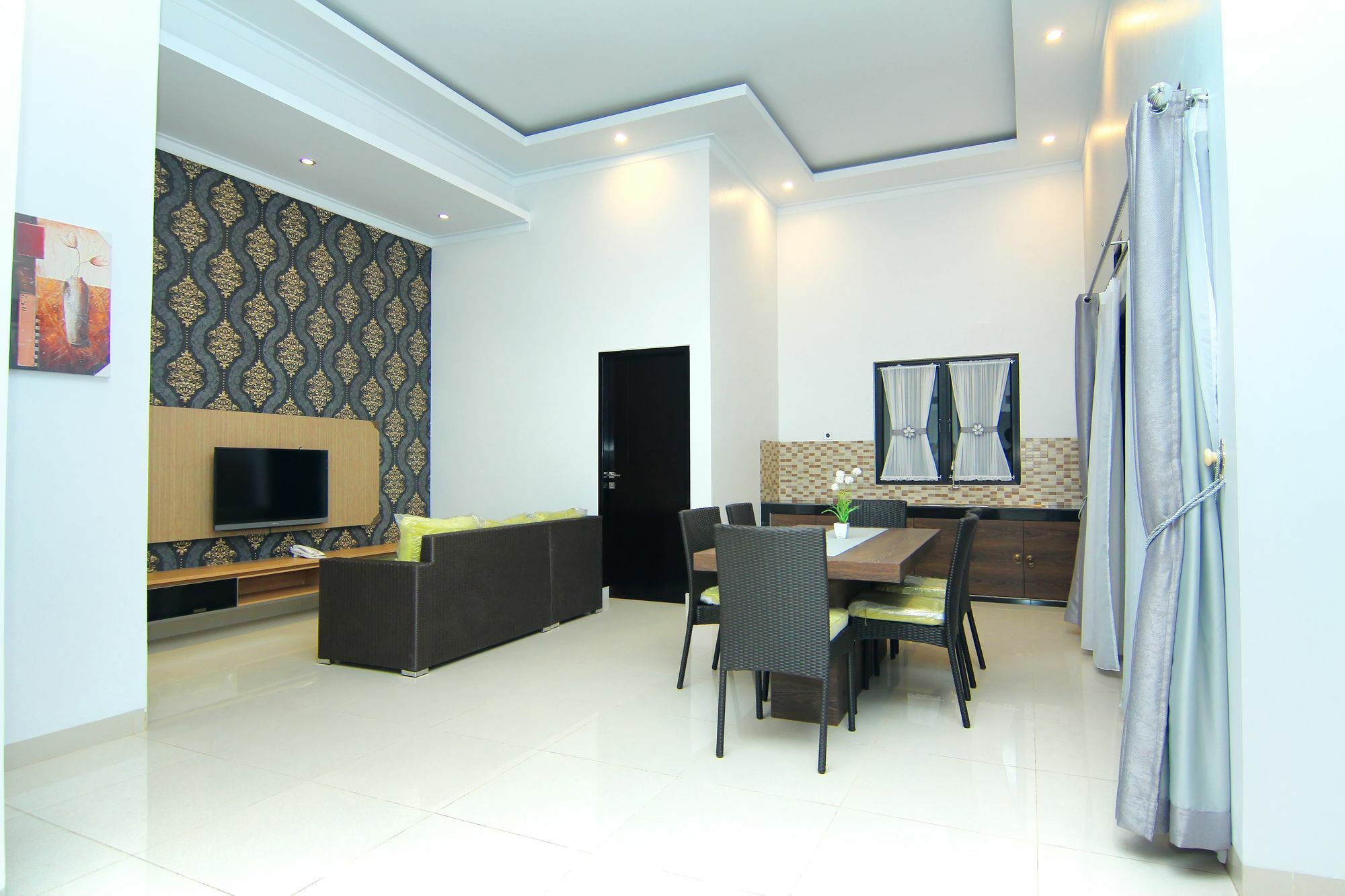 The Baliview Luxury Villas & Resto Pekanbaru Exterior photo