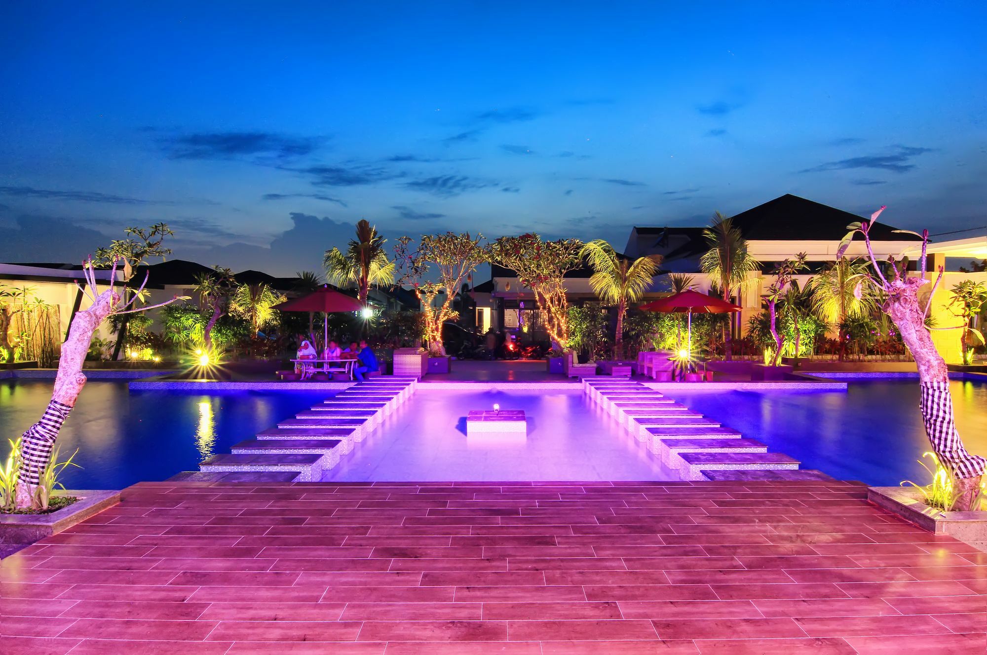 The Baliview Luxury Villas & Resto Pekanbaru Exterior photo
